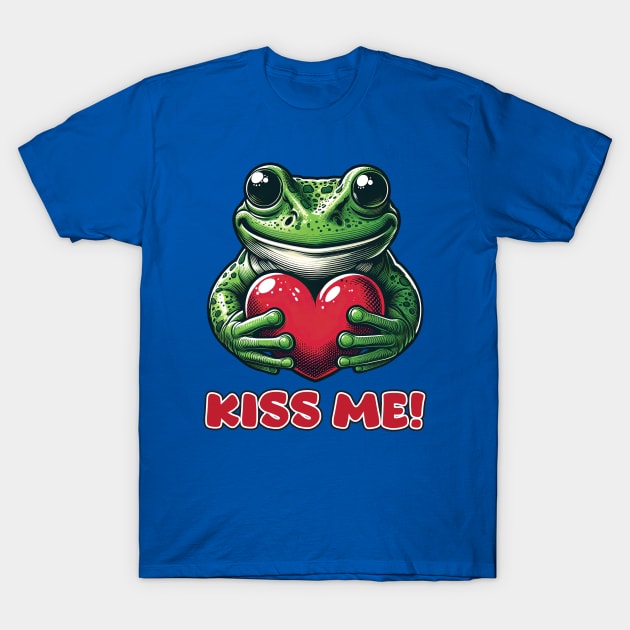 Frog Prince 98 T-Shirt by Houerd